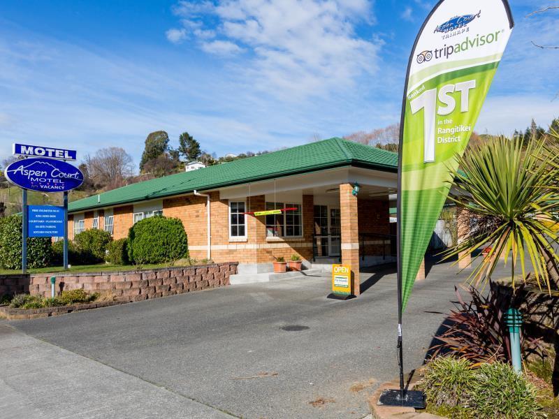 Aspen Court Motel Taihape Exterior foto
