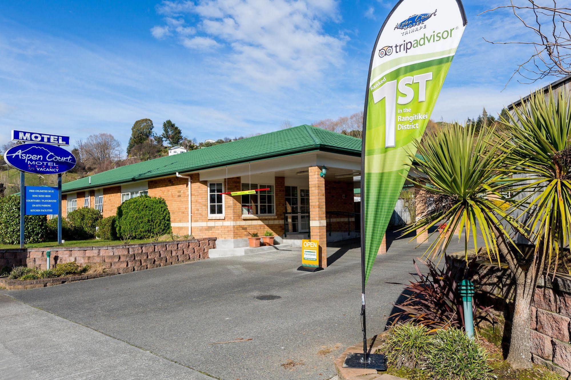Aspen Court Motel Taihape Exterior foto